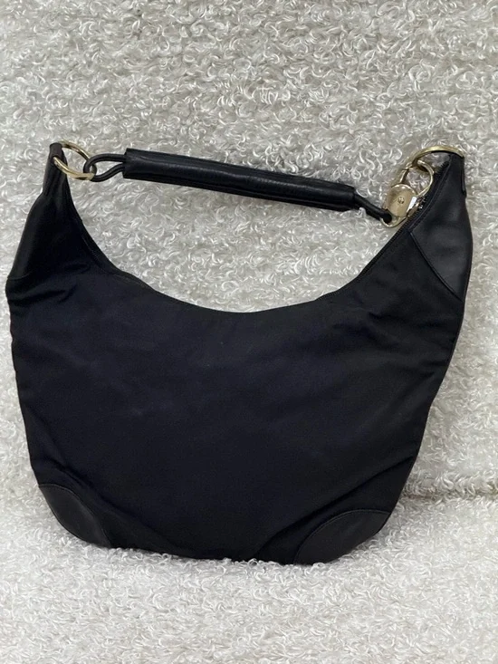 Gucci Leather Trimmed Nylon Hobo Bag - Picture 7 of 16